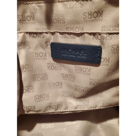Michael Kors Jet Set Travel Lg Carryall Tote/Tote Bag/Blue/35T6Gtvt3L Ba… - Picture 10 of 10